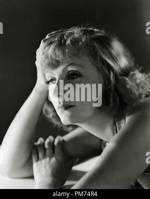 Greta Garbo, 1931. Foto von Clarence S. Stier Datei Referenz # 30928 145 THA Stockfoto