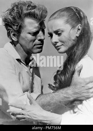 Burt Lancaster und Audrey Hepburn, "Unforgiven" 1960 Datei Referenz # 30928 377 THA Stockfoto