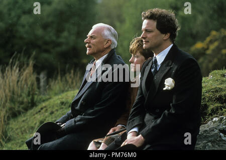 Film Still / Werbung noch von 'Mein Leben so weit." Malcolm McDowell, Robert Norman, Colin Firth © 1999 Miramax Photo Credit: Clive Coote Datei Referenz # 30973451 THA nur für redaktionelle Verwendung - Alle Rechte vorbehalten Stockfoto