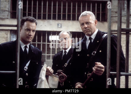 Film Still / Werbung noch von 'The Green Mile' Tom Hanks, Jeffrey DeMunn, David Morse © 1999 Warner Brothers Foto: Ralph Nelson Datei Referenz # 30973692 THA nur für redaktionelle Verwendung - Alle Rechte vorbehalten Stockfoto