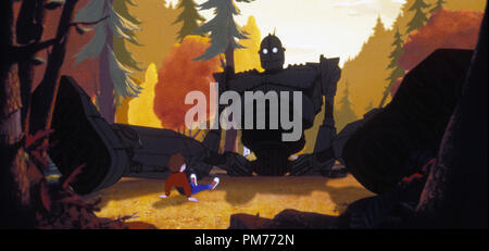 Film Still / Werbung immer noch von der "Iron Giant" Hogarth und den Eisernen Riesen © 1999 Warner Brothers Datei Referenz # 30973702 THA nur für redaktionelle Verwendung - Alle Rechte vorbehalten Stockfoto