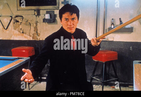 Szenenfoto aus "Rush Hour" Jackie Chan © 1998 New Line Cinema Datei Referenz # 30996276 THA nur für redaktionelle Verwendung - Alle Rechte vorbehalten Stockfoto