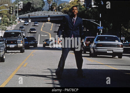 Szenenfoto aus "Rush Hour" Chris Tucker © 1998 New Line Cinema Datei Referenz # 30996281 THA nur für redaktionelle Verwendung - Alle Rechte vorbehalten Stockfoto