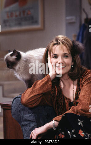 Szenenfoto aus "Caroline in der Stadt "Lea Thompson und alty' Die Katze 1996 Photo Credit: Alice Hall Datei Referenz # 31042661 THA nur für redaktionelle Verwendung - Alle Rechte vorbehalten Stockfoto