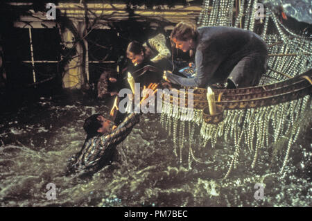 Film noch von "jumanji" mit Robin Williams, Bradley Pierce, Kirsten Dunst, Bonnie Hunt © 1995 TriStar Bilder Foto: Rob McEwan Datei Referenz # 31043281 THA nur für redaktionelle Verwendung - Alle Rechte vorbehalten Stockfoto