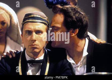 Szenenfoto aus "vier Räume" Tim Roth, Quentin Tarantino © 1995 Miramax Photo Credit: Claudette Barius Datei Referenz # 31043386 THA nur für redaktionelle Verwendung - Alle Rechte vorbehalten Stockfoto