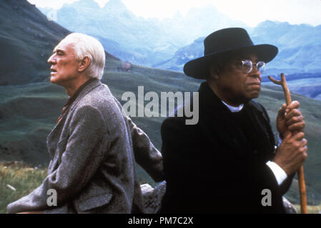 Szenenfoto aus "Schrei, geliebtes Land" Richard Harris, James Earl Jones © 1995 Miramax Films Datei Referenz # 31043508 THA nur für redaktionelle Verwendung - Alle Rechte vorbehalten Stockfoto