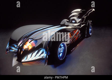 Film noch von 'Batman und Robin' Batmobil © 1997 Warner Brothers und DC Comics Datei Referenz # 31013433 THA nur für redaktionelle Verwendung - Alle Rechte vorbehalten Stockfoto