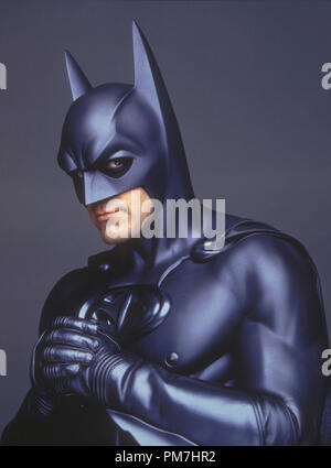 Film noch von 'Batman und Robin' George Clooney © 1997 Warner Brothers und DC Comics Datei Referenz # 31013437 THA nur für redaktionelle Verwendung - Alle Rechte vorbehalten Stockfoto