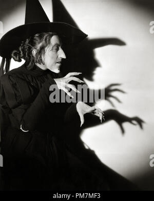 Margaret Hamilton, "Der Zauberer von Oz' 1939 MGM Datei Referenz # 31202 297 THA Stockfoto