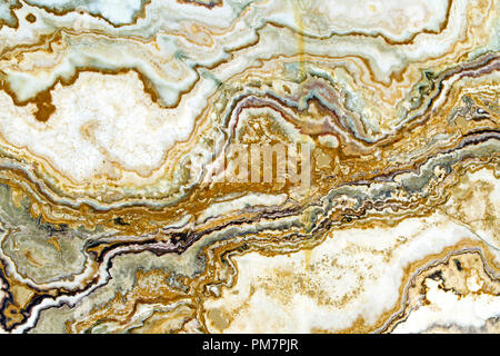 Traditionelle italienische Marmor Stein metamorphes Gestein Textur Stockfoto