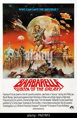 Jane Fonda, "Barbarella" - Poster Datei Referenz 1968 #31386 428 THA Stockfoto