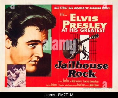 "Jailhouse Rock"-Lobby Card MGM Datei Referenz 1957 #31386 511 THA Stockfoto