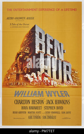 "Ben-Hur" 1959 MGM Poster Datei Referenz # 31386 669 THA Stockfoto