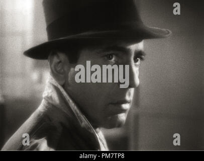 Humphrey Bogart, "Casablanca" 1942 Warner (Filmframe) Mit freundlicher Genehmigung der Warner Home Video Datei Referenz # 31386 761 Stockfoto