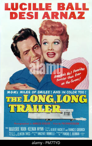 "Die langen, langen Trailer' 1953 MGM Poster Datei Referenz # 31386 828THA Stockfoto