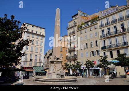 Marseille, Hafenstadt am Mittelmeer im Süden Niederlandes Stockfoto