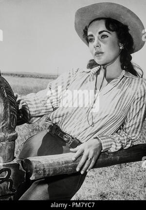 (Archival Classic Cinema - Elizabeth Taylor Retrospektive) Elizabeth Taylor, „Giant“ 1955 Warner File Reference # 31559 002THA Stockfoto