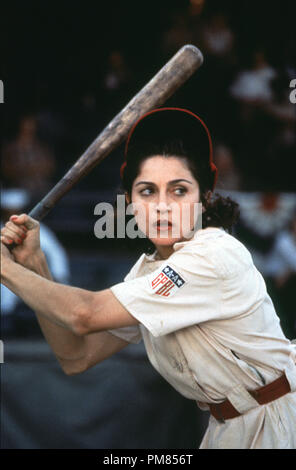 Film Still oder Werbung immer noch von "Eine Liga von ihren eigenen "Madonna © 1992 Columbia Photo Credit: Louis Goldman Alle Rechte vorbehalten Datei Referenz # 31487 006 die THA für die redaktionelle Nutzung nur Stockfoto