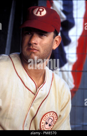 Film Still oder Werbung immer noch von "der Liga der Eigenen "Tom Hanks © 1992 Columbia Photo Credit: Louis Goldman Alle Rechte vorbehalten Datei Referenz # 31487 009 THA für die redaktionelle Nutzung nur Stockfoto