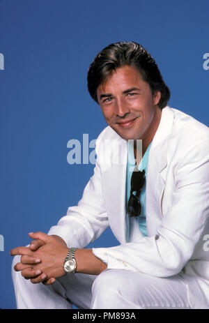 Studio Werbung noch von 'Miami Vice' Don Johnson 1984 Alle Rechte vorbehalten Datei Referenz # 31706278 THA für die redaktionelle Nutzung nur Stockfoto