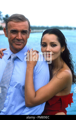 Studio Werbung immer noch von "Sag niemals nie" Sean Connery, Barbara Carrera © 1983 Warner Alle Rechte vorbehalten Datei Referenz # 31708140 THA für die redaktionelle Nutzung nur Stockfoto