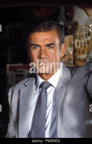 Studio Werbung immer noch von "Sag niemals nie" Sean Connery © 1983 Warner Alle Rechte vorbehalten Datei Referenz # 31708141 THA für die redaktionelle Nutzung nur Stockfoto