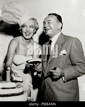 Marilyn Monroe und Edward G.Robinson, circa 1951. Datei Referenz # 31780 859 THA Stockfoto