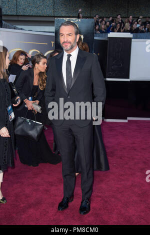 Jean Dujardin kommt für die Oscars® auf der Dolby® Theater in Hollywood, CA, 24. Februar 2013. Stockfoto