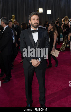 Ben Affleck, Oscar®-Nominiert für die beste Bild, kommt für die Oscars® auf der Dolby® Theater in Hollywood, CA, 24. Februar 2013. Stockfoto