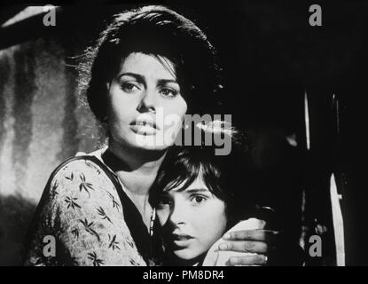 Sophia Loren und Eleonora Brown "Zwei Frauen" 1960 Datei Referenz # 31202 127 THA Stockfoto