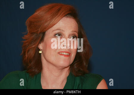 Sigourney Weaver "politischen Tiere TV Portrait Session, 17. August 2012. Reproduktion von amerikanischen Boulevardzeitungen ist absolut verboten. Datei Referenz # 31630 004 GFS nur für redaktionelle Verwendung - Alle Rechte vorbehalten Stockfoto