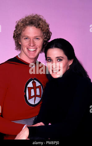 Studio Werbung immer noch von der "größten amerikanischen Helden' William Katt, Connie Sellecca 1981 Alle Rechte vorbehalten Datei Referenz # 31713038 THA für die redaktionelle Nutzung nur Stockfoto