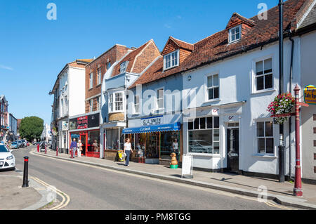 Guildford Street, Chertsey, Surrey, England, Vereinigtes Königreich Stockfoto