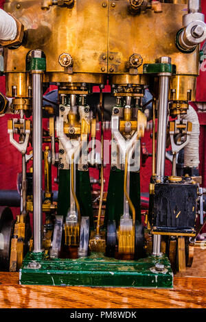 17. jährlichen Antiken Marine Engine Expo Mystic Seaport Mystic, Connecticut, USA Stockfoto