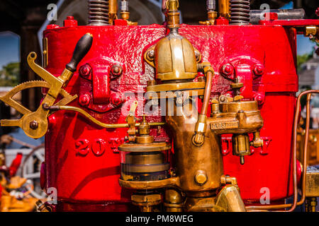 17. jährlichen Antiken Marine Engine Expo Mystic Seaport Mystic, Connecticut, USA Stockfoto