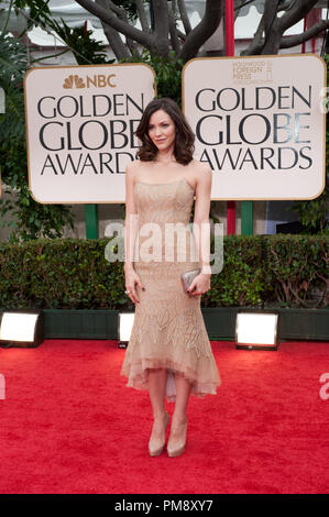 Katharine McPhee besucht die 69. jährliche Golden Globes Awards im Beverly Hilton in Beverly Hills, CA am Sonntag, den 15. Januar 2012. Stockfoto