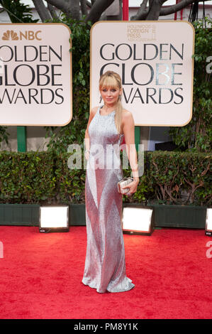 Nicole Richie besucht die 69. jährliche Golden Globe Awards im Beverly Hilton in Beverly Hills, CA am Sonntag, den 15. Januar 2012. Stockfoto