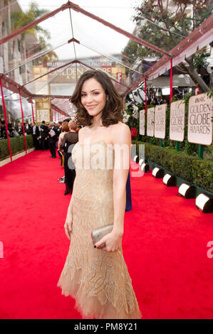 Katharine McPhee besucht die 69. jährliche Golden Globes Awards im Beverly Hotel in Beverly Hills, CA am Sonntag, den 15. Januar 2012. Stockfoto