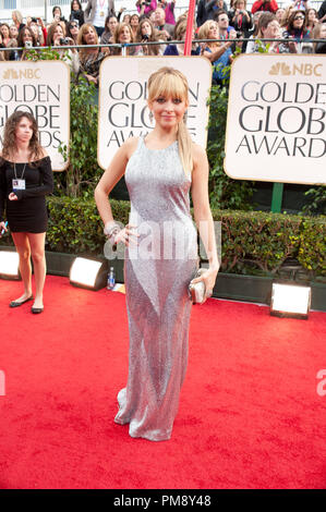 Nicole Richie besucht die 69. jährliche Golden Globe Awards im Beverly Hilton in Beverly Hills, CA am Sonntag, den 15. Januar 2012. Stockfoto