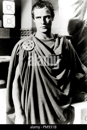 Marlon Brando, "Julius Caesar" MGM Datei Referenz 1953 #31537 377 Stockfoto