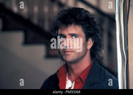 Studio Werbung noch von 'Lethal Weapon" Mel Gibson © 1987 Warner Alle Rechte vorbehalten Datei Referenz # 31697182 THA für die redaktionelle Nutzung nur Stockfoto