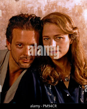 Studio Werbung immer noch von "Angel Heart" Mickey Rourke, Charlotte Rampling © 1987 TriStar Bilder Alle Rechte vorbehalten Datei Referenz # 31697321 THA für die redaktionelle Nutzung nur Stockfoto