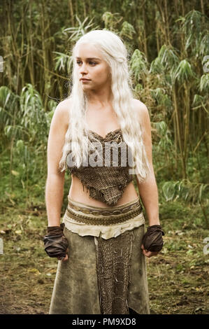 Noch Emilia Clarke in "Spiel der Throne' (Saison 1) 2011 Stockfoto