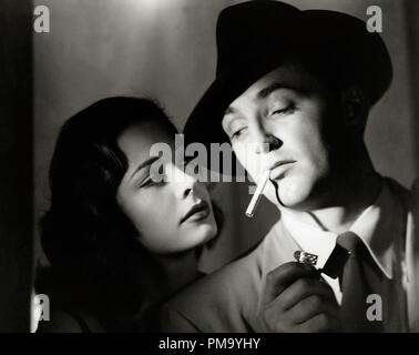 Studio Werbung immer noch: "Aus der Vergangenheit." Jane Greer, Robert Mitchum 1947 RKO Datei Referenz # 31780 181 Stockfoto