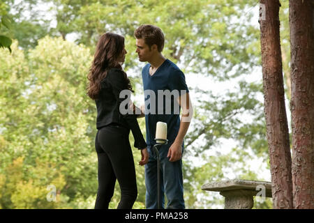 "The Vampire Diaries" Saison 2 (2010-2011) Paul Wesley und Nina Dobrev Stockfoto