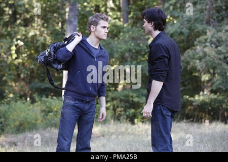 "The Vampire Diaries" Saison 2 (2010-2011) Paul Wesley und Ian Somerhalder Stockfoto