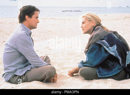 Basic Instinct 1992 TriStar Michael Douglas und Sharon Stone Stockfoto