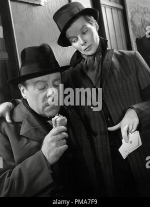 Katharine Hepburn, Edmund Gwenn, Scarlett ylvia', 1935 RKO Radio Pictures Datei Referenz # 32263 361 THA Stockfoto