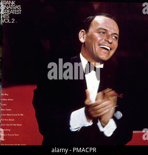 Frank Sinatra's Greatest Hits, Vol.2 war Sinatra's zweite Zusammenstellung von Material, das von Reprise Records, das wie sein Vorgänger, bestand aus Singles und Songs aus Film Soundtracks, 1972 Datei Referenz # 32368 404 THA freigegeben Stockfoto